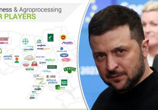 Ουκρανία: Στα χέρια κολοσσών το 28% των χωραφιών της χώρας με υπογραφή Ζελένσκι