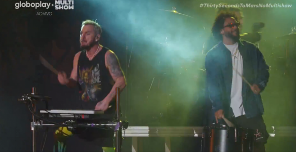 Έπος: Ο Μαρσέλο έπαιξε ντραμς και τρέλανε τους πάντες σε συναυλία των «30 Seconds to Mars» (vid)