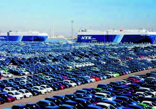 Πάρκινγκ καινούργιων ΙΧ τα ευρωπαϊκά λιμάνια