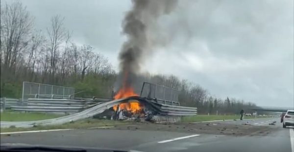 Ιταλία: Dj και μοντέλο κάηκαν ζωντανοί, χίλια κομμάτια έγινε η Ferrari