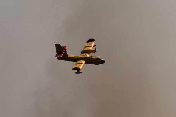 Φωτιά στις Πρέσπες – Σηκώθηκε Canadair