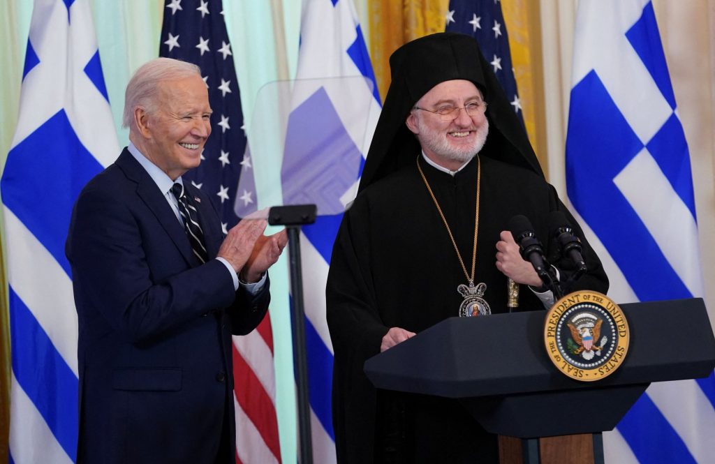 Λευκός Οίκος: Ο περήφανος «Μπαϊντενόπουλος» και ο Αριστοτέλης – Θερμό κλίμα στην εκδήλωση για την 25η Μαρτίου