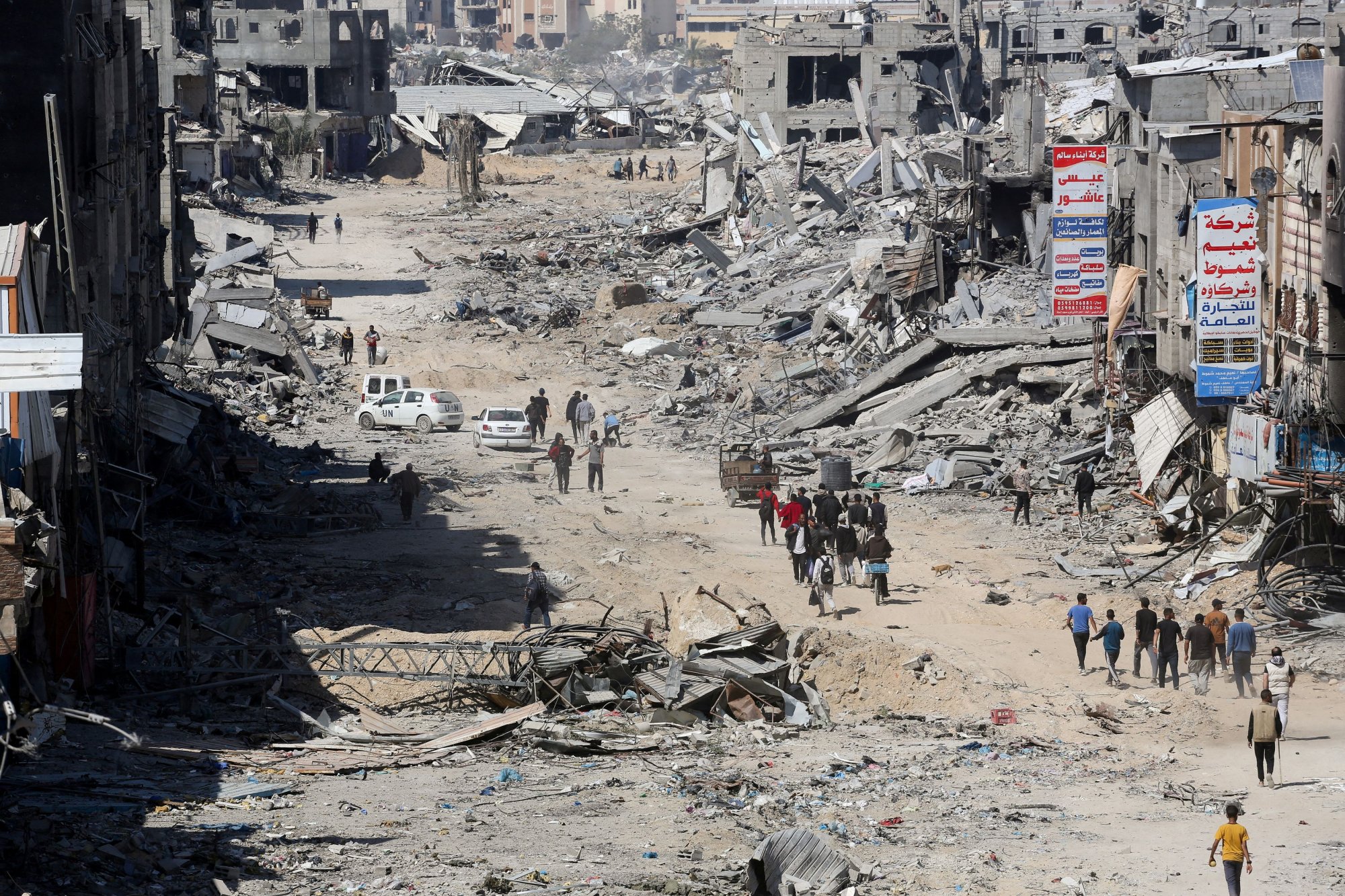 Κρανίου τόπος η Χαν Γιούνις - Οι Παλαιστίνιοι επιστρέφουν και βρίσκουν... ερείπια
