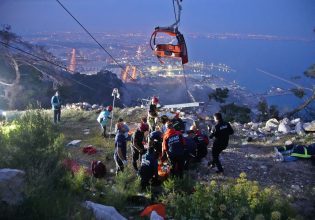 Τουρκία: Συνεχίζεται η επιχείρηση διάσωσης 48 εγκλωβισμένων σε τελεφερίκ στην Αττάλεια