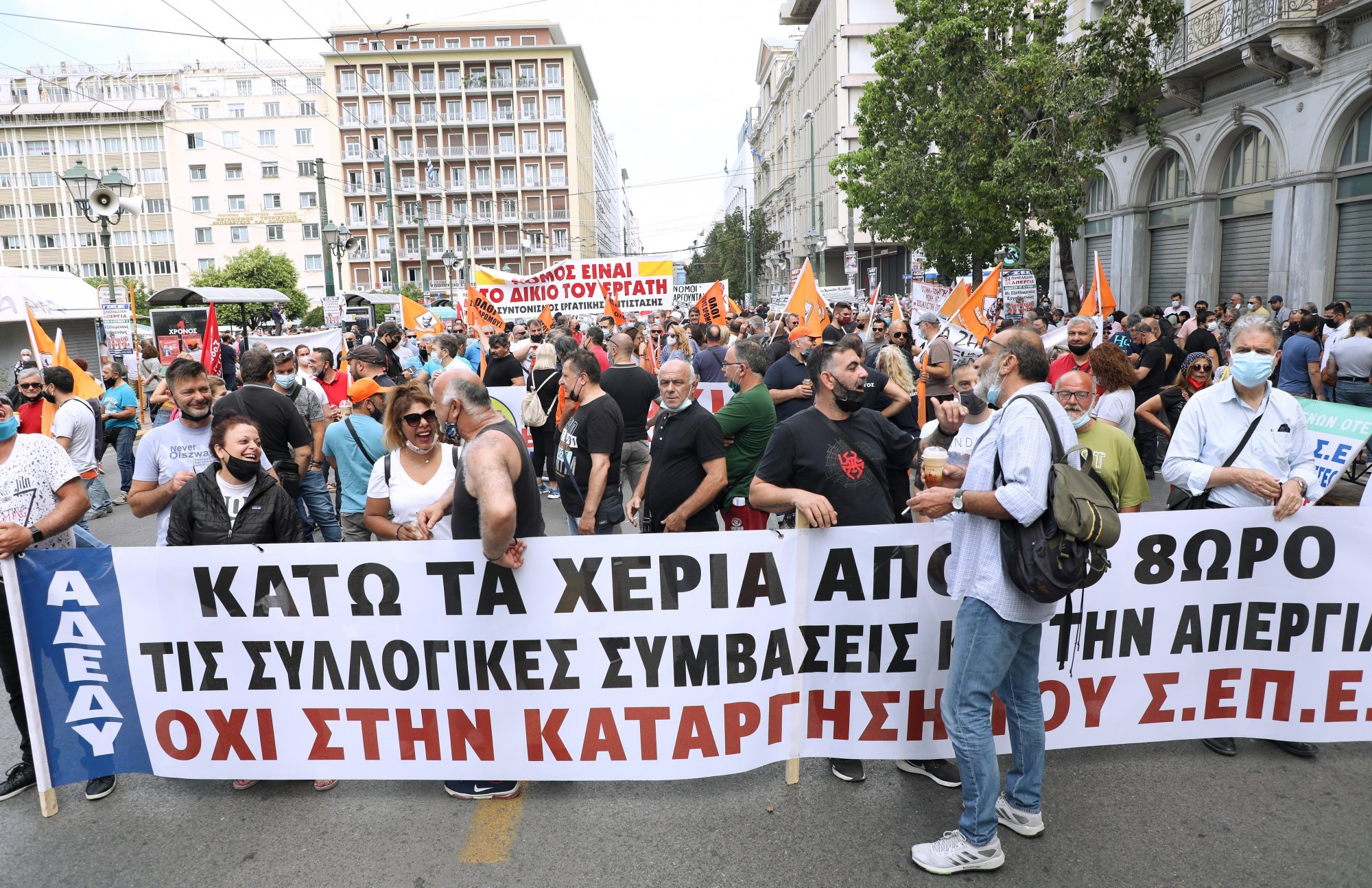 Κάλεσμα ΣΥΡΙΖΑ για συμμετοχή στην 24ωρη απεργία - «Για μια αξιοπρεπή ζωή και εργασία»