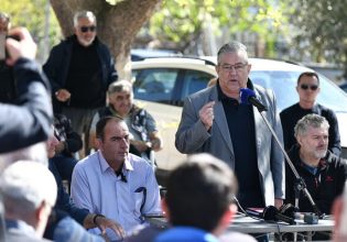 Κουτσούμπας: Το ΚΚΕ στηρίζει τα αιτήματα των αγροτών για αποζημιώσεις στο 100% των ζημιών