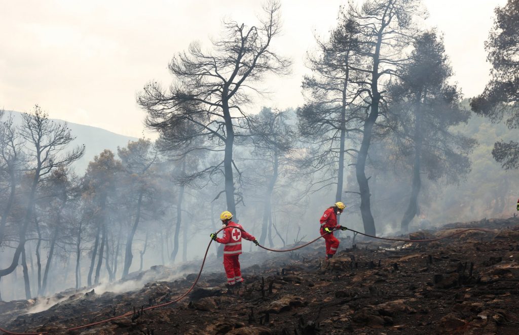Πυρκαγιά στα Καμένα Βούρλα