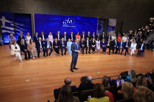 Τους υποψήφιους ευρωβουλευτές παρουσίασε η ΝΔ – «Είναι εθνική κάλπη», είπε ο Μητσοτάκης