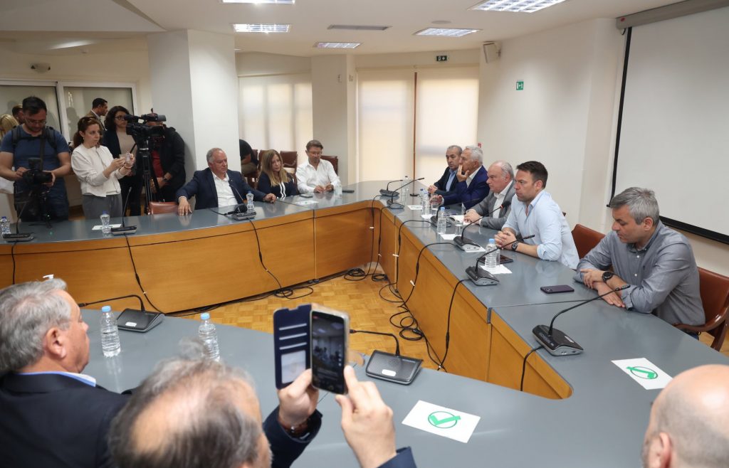 Ο Κασσελάκης σε σύσκεψη με φορείς του Ηρακλείου – «Οι ευρωεκλογές είναι το έναυσμα»