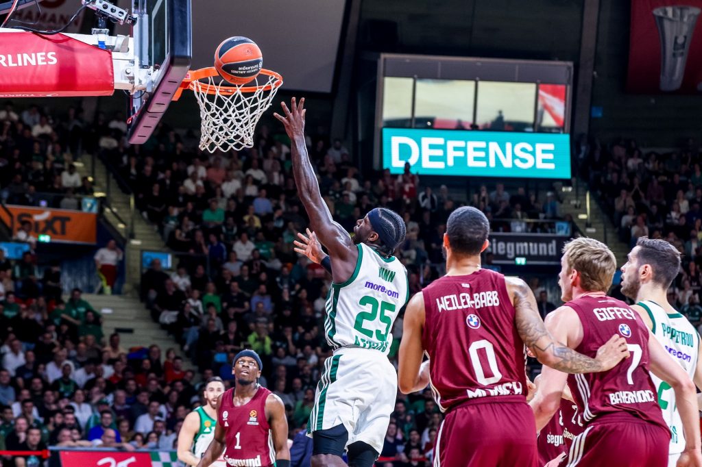 Μπάγερν – Παναθηναϊκός 75-82: Πέρασε από το Μόναχο και «αγκάλιασε» τη δεύτερη θέση