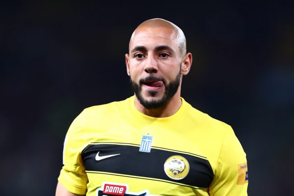 Έφτασε τις 100 συμμετοχές με τη φανέλα της ΑΕΚ ο Άμραμπατ  (pic)