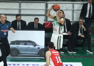 Παναθηναϊκός – Ολυμπιακός 77-71: Ο Σλούκας «σφράγισε» το πλεονέκτημα έδρας