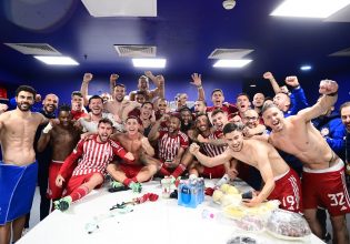 Χαμός στα play offs μετά την πρόκριση του Ολυμπιακού