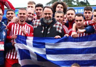 Το ξέσπασμα του Βαγγέλη Μαρινάκη στο πέναλτι που χάρισε την πρόκριση στην Κ19 στον τελικό (vid)