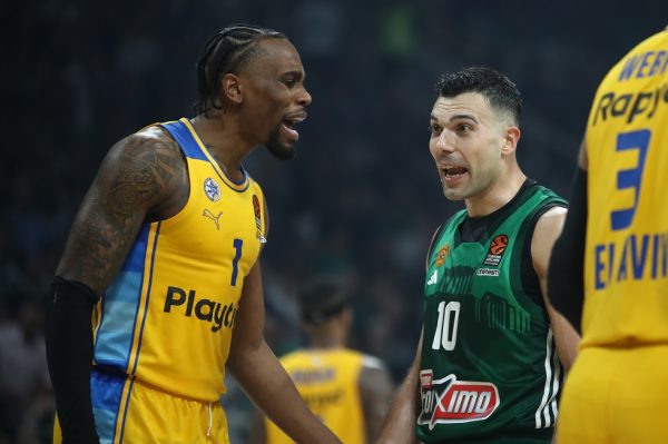 Παναθηναϊκός – Μακάμπι Τελ Αβίβ 87-91: Τον «κρέμασε» ο Σλούκας, έκαναν το 0-1 οι Ισραηλινοί