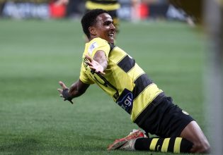 Άνοιξε το σκορ για την ΑΕΚ ο Ελίασον, στο ντέρμπι με τον Παναθηναϊκό (vid)