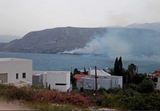 Κρήτη: Φωτιά σε δασική έκταση στον Ναύσταθμο – Εκκενώθηκε ο οικισμός και το νοσοκομείο, ήχησε το 112