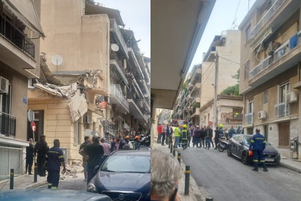 Πειραιάς: Κτίριο κατέρρευσε στο Πασαλιμάνι – Ένας νεκρός και τρεις τραυματίες
