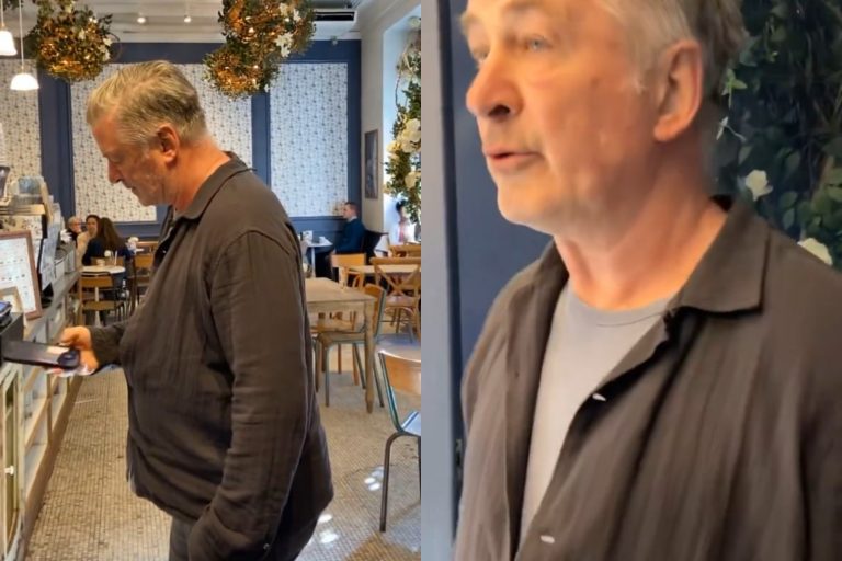 Ο Alec Baldwin πέταξε το κινητό γυναίκας που του ζητούσε επίμονα να πει «Λευτεριά στην Παλαιστίνη»
