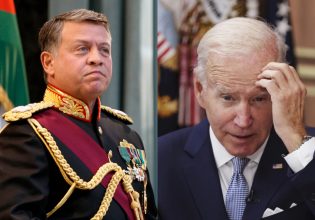 Μέση Ανατολή: «Αναπόφευκτη η σύρραξη, αν το Ισραήλ απαντήσει» λέει στον Μπάιντεν ο βασιλιάς της Ιορδανίας