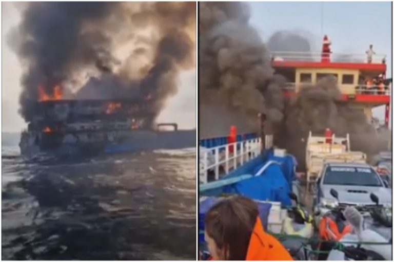 Ταϊλάνδη: Παρανάλωμα του πυρός έγινε φέρι μποτ