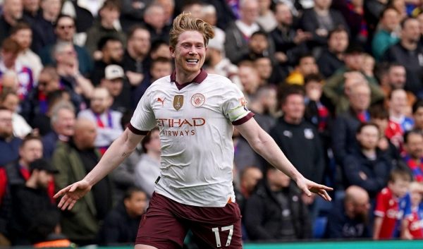 Κρίσταλ Πάλας – Μάντσεστερ Σίτι 2-4: Τρίποντο με σόου του Ντε Μπρόινε