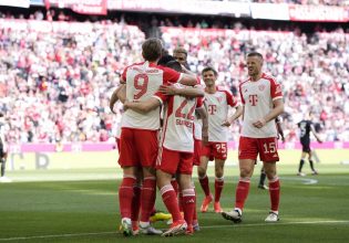 Τρίποντο με «διπλό» Κέιν για την Μπάγερν (2-1) – «Πάρτι» για τη Λειψία απέναντι στην Ντόρτμουντ (4-1)