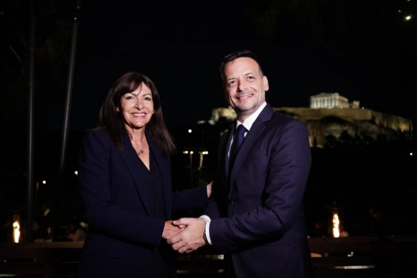 Συνάντηση Δημάρχου Αθηναίων, Χάρη Δούκα με τη Δήμαρχο Παρισιού, Αν Ινταλγκό