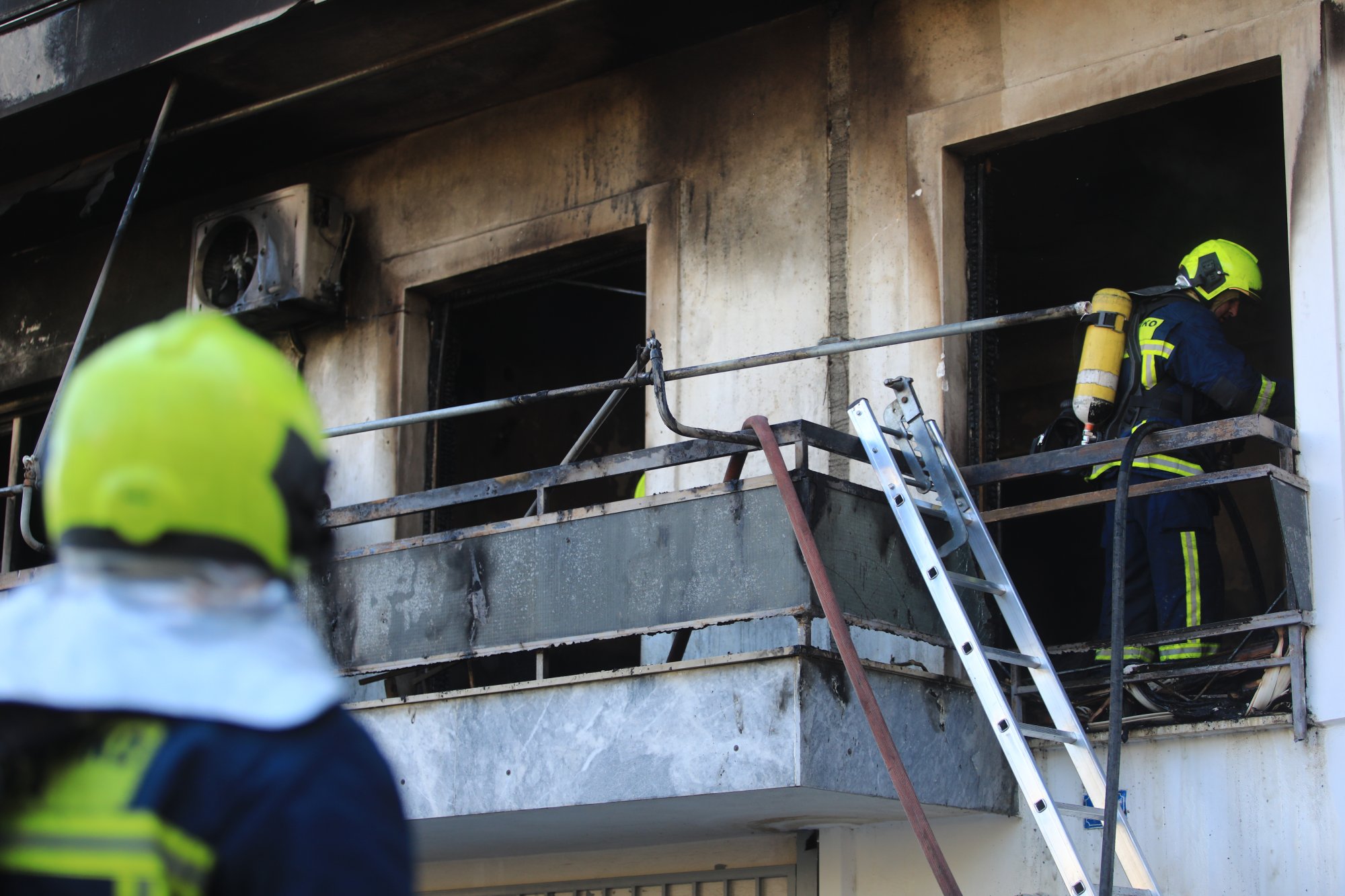 Ριζούπολη: Μία σύλληψη για τη φωτιά σε διαμέρισμα