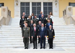 Σε καλό κλίμα η συνάντηση για τα ΜΟΕ – Συζητήθηκε ανταλλαγή επισκέψεων ανώτατων στελεχών των Ενόπλων Δυνάμεων