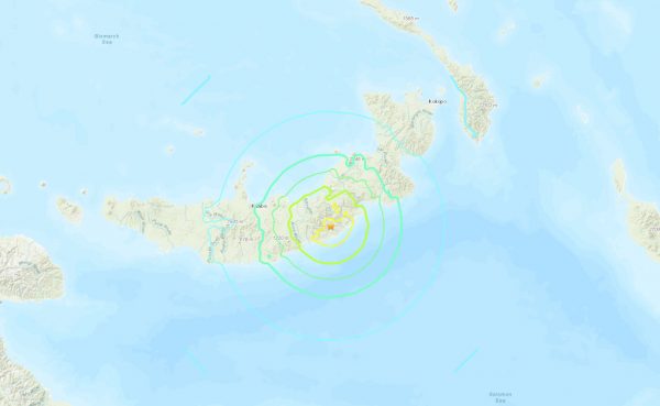 Ισχυρός σεισμός 6,5 Ρίχτερ στην Παπούα Νέα Γουινέα