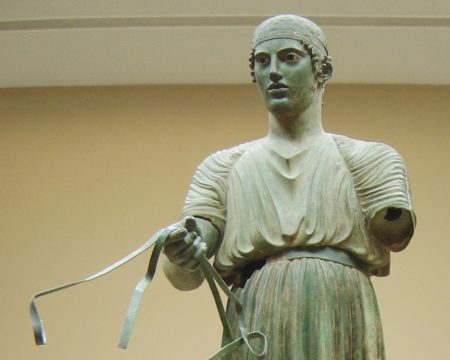 Ο Ηνίοχος μέσα από τα μάτια του Ζαχαρία Παπαντωνίου