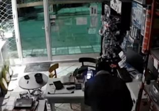 Θεσσαλονίκη: Καρέ καρέ διάρρηξη χρωματοπωλείου – Επίμονος αλλά απρόσεκτος ο δράστης