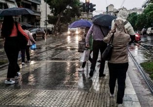 Καιρός σήμερα: Με λασποβροχές και άνοδο της θερμοκρασίας η Δευτέρα