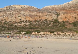 Χανιά: Επιχείρηση απεγκλωβισμού Γερμανίδας τουρίστριας στον Μπάλο