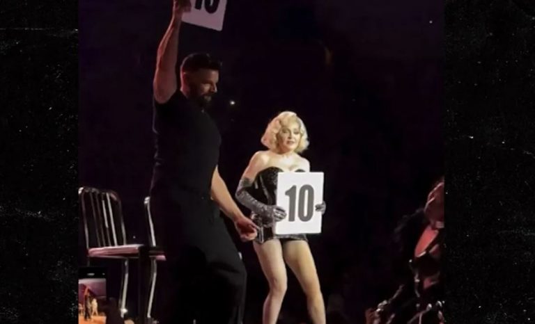 Ο Ρίκι Μάρτιν είχε στύση, επί σκηνής, στο σόου της Μαντόνα