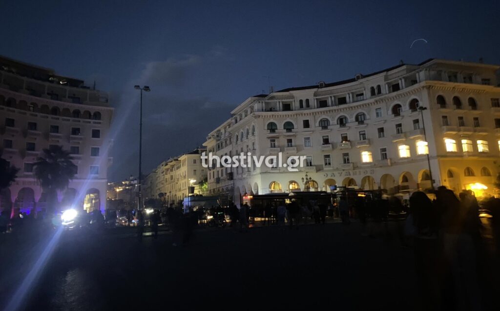 Θεσσαλονίκη: Πολύωρη διακοπή ρεύματος, «βυθισμένη» στο σκοτάδι η πόλη