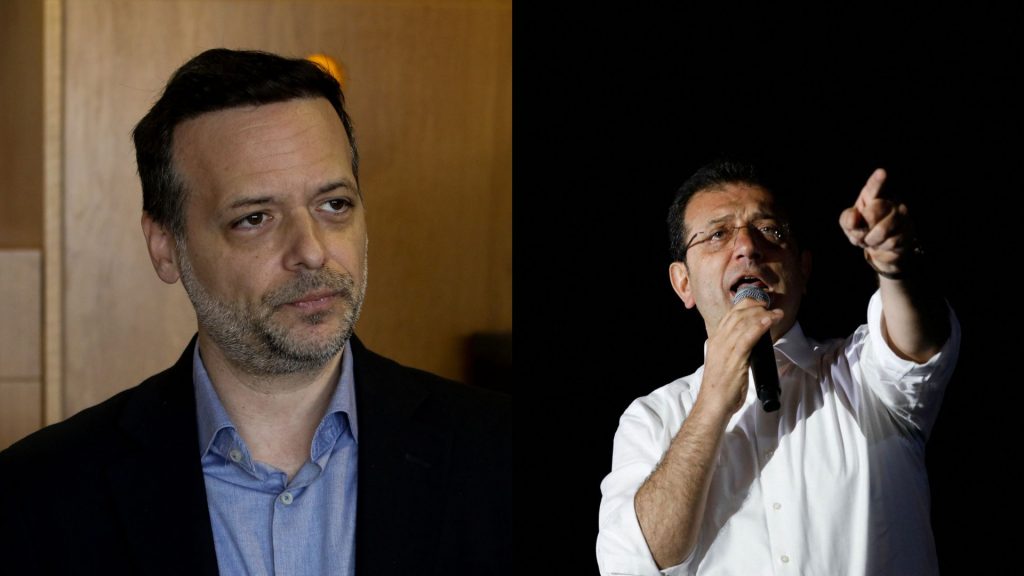 Ο Δούκας συνεχάρη τον Ιμάμογλου στα τουρκικά και ο δήμαρχος Κωνσταντινούπολης απάντησε στα ελληνικά