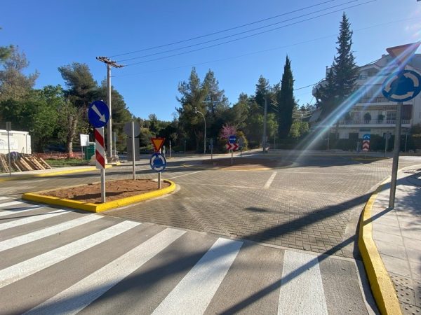 Παραδόθηκε έργο οδικής ασφάλειας στο Δήμο Παπάγου – Χολαργού