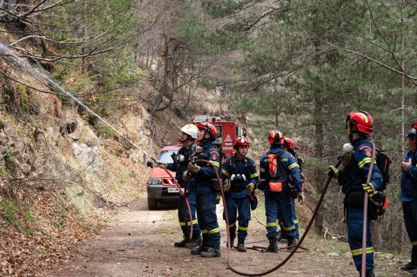 Πιέρια Όρη: Θέμα ωρών να τεθεί η φωτιά σε πλήρη έλεγχο – Παραμένουν μικρές διάσπαρτες εστίες