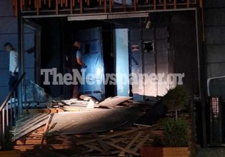 Έκρηξη σε νυχτερινό κέντρο στο Βόλο πριν λίγο