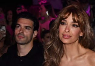 Ελένη Φουρέιρα: Λαμπερή με τον Αλμπέρτο Μποτία στην απονομή του diamond album της