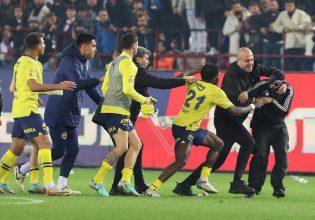 Απειλούνται κι επίσημα με τιμωρία οι παίκτες της Φενέρ για τα επεισόδια στο ματς με την Τραμπζονσπόρ