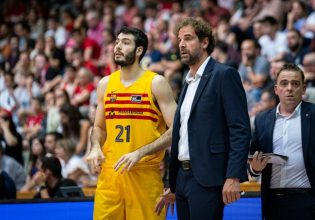 Γκριμάου: «Πολύ δύσκολος αντίπαλος ο Ολυμπιακός, με μεγάλη εμπειρία και πολλά διαφορετικά όπλα να επιτεθεί»