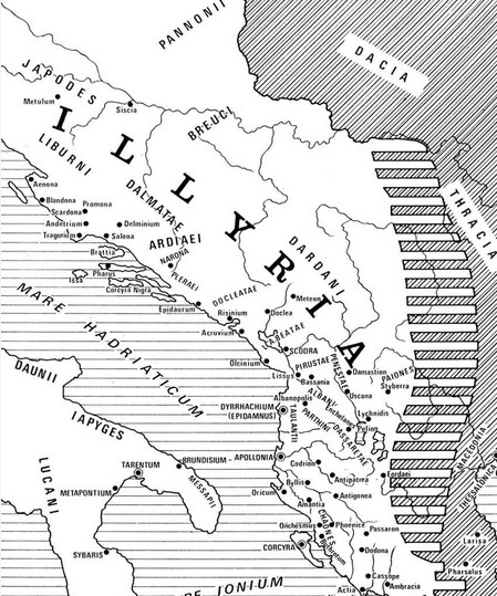 Η ελληνική γλώσσα στο διάβα του χρόνου: Οι επαφές της ελληνικής με την ιλλυρική γλώσσα