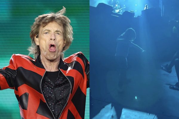 Ο επτάχρονος γιος του Μικ Τζάγκερ χορεύει στο πλήθος ενώ ο μπαμπάς του ροκάρει στη σκηνή