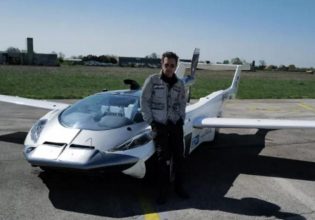 Ο Γάλλος μουσικός Ζαν Μισέλ Ζαρ οδήγησε ιπτάμενο αυτοκίνητο