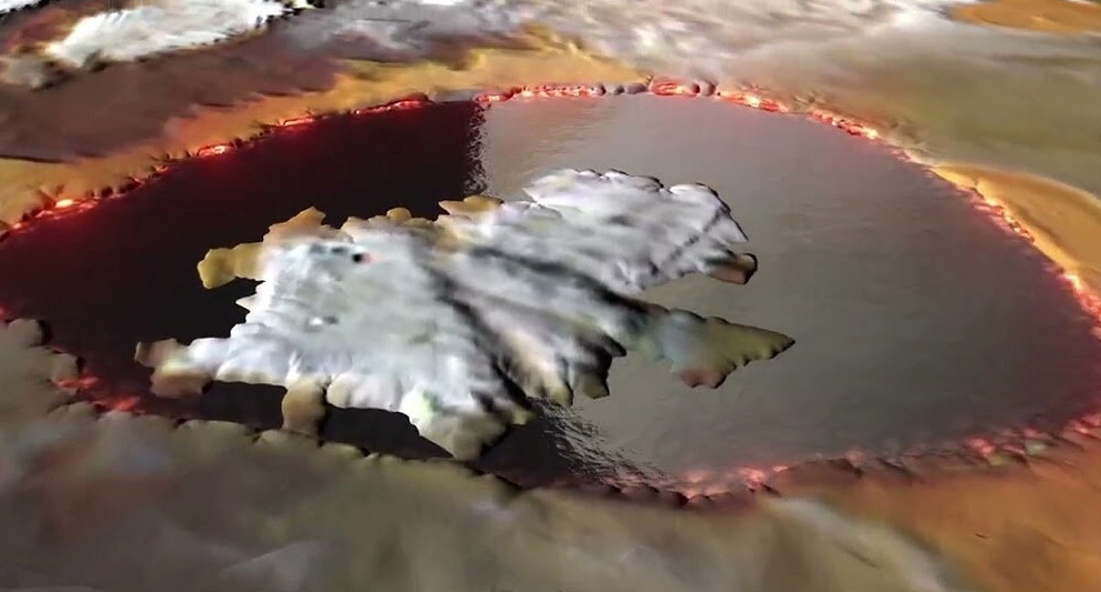 Io: Flying over a lava lake on Jupiter's nightmarish moon