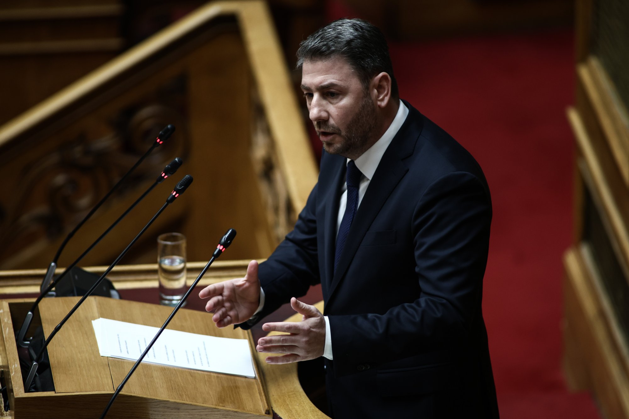 Ανδρουλάκης: Παρέμβαση στη Βουλή μετά την έφοδο στα κεντρικά γραφεία του ΟΣΕ