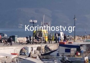 Κόρινθος: Συναγερμός στο λιμάνι του Αγίου Νικολάου όταν εντοπίστηκε πτώμα να επιπλέει στη θάλασσα
